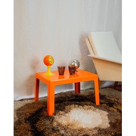 Table basse seventies en fibre de verre n°768