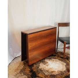 Table console scandinave en palissandre n°1072