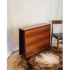 Table console scandinave en palissandre n°1072