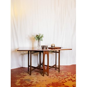 Table console scandinave en palissandre n°1072
