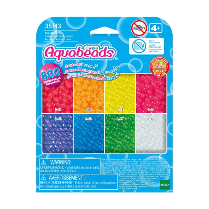 Aquabeads la recharge perles néons