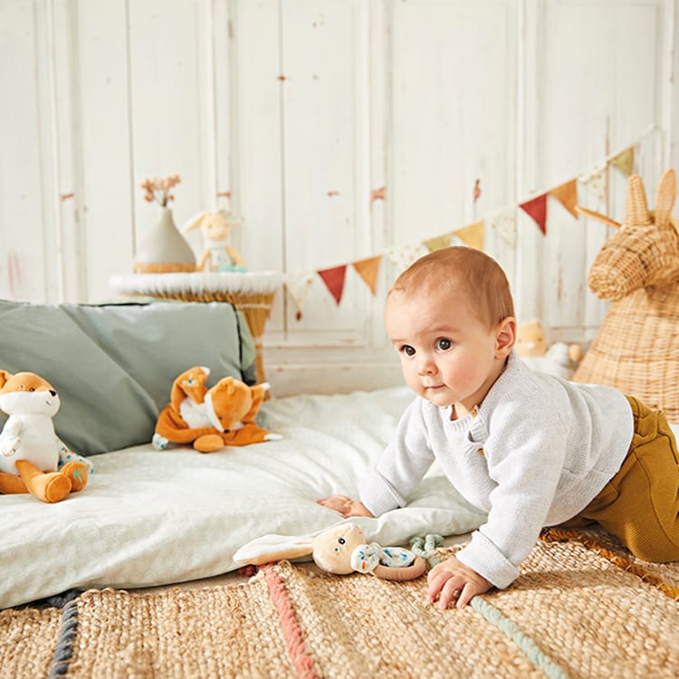 Peluche renard léonard les fripons (Kaloo) - Image 1