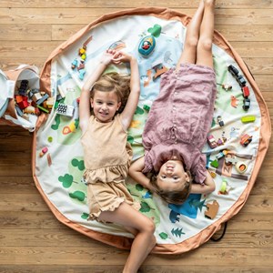 Sac de rangement et tapis de jeu 2 en 1 soo zoo