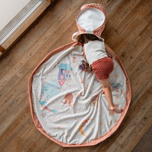 Sac de rangement et tapis de jeu 2 en 1 soo fairyworld