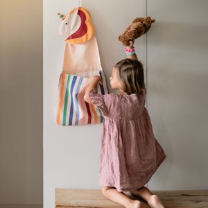 Organiseur mural 2 en 1 toto unicorn