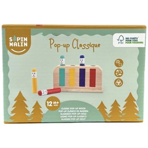 Pop up en bois classique