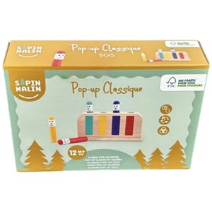 Pop up en bois classique