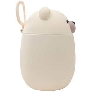 Boîte repas isotherme bestie ours blanc (600 ml)