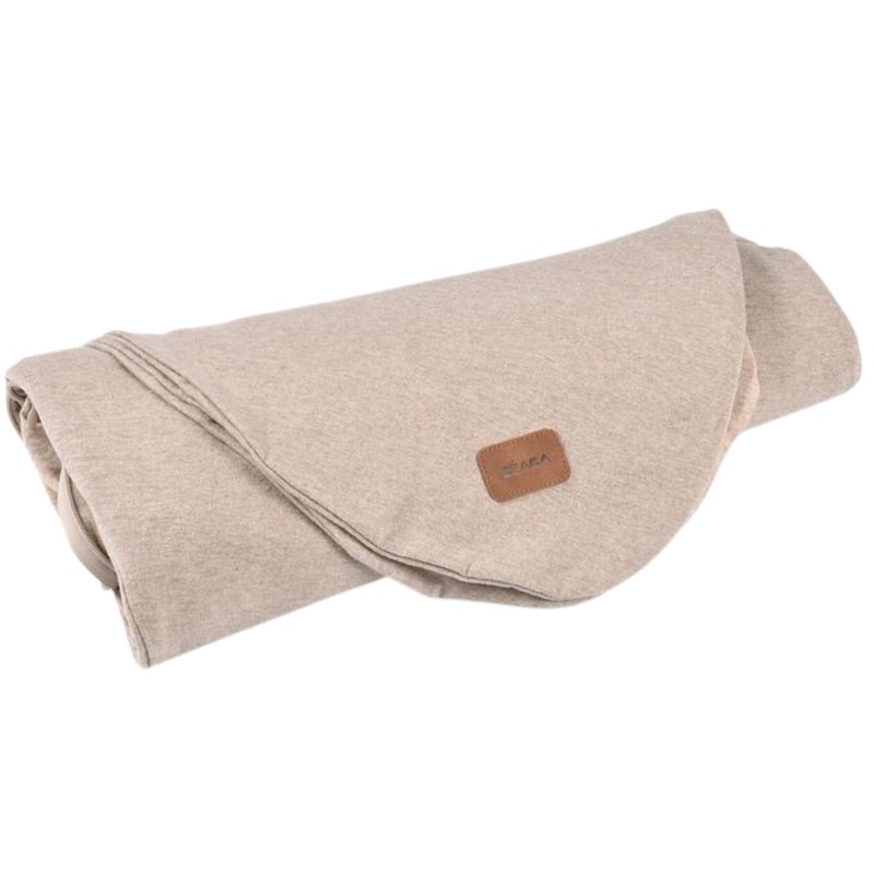 Housse pour coussin de grossesse big flopsy jersey de coton argile chiné