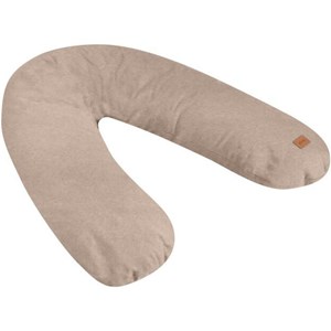 Housse pour coussin de grossesse big flopsy jersey de coton argile chiné