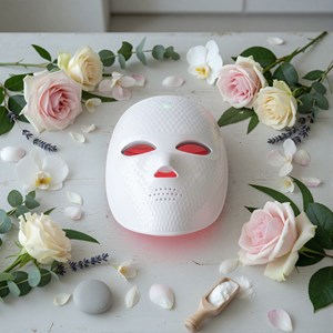 Masque led visage 7 couleurs – luminothérapie anti-âge & imperfections