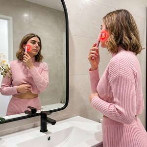 Appareil anti-âge visage 5-en-1 – rf, ems, led & micro-courant, soin visage