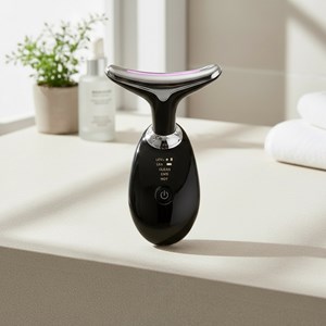 Appareil nettoyage visage ems & led – ions positif&nbsp;négatif, anti-âge