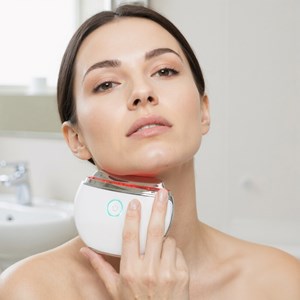 Appareil gua sha électrique visage & corps – chaleur & lumière rouge soin visage
