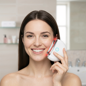 Appareil gua sha électrique visage & corps – chaleur & lumière rouge soin visage