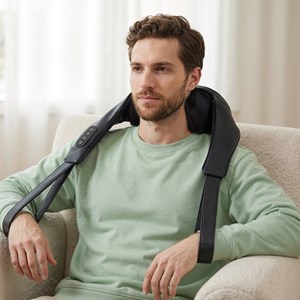 Masseur shiatsu cou & épaules chauffant – massage profond nuque dos & cervicales