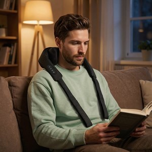 Masseur shiatsu cou & épaules chauffant – massage profond nuque dos & cervicales