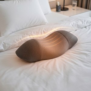 Oreiller cervical chauffant & vibrant – mémoire de forme, massage & relaxation