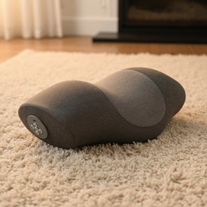 Oreiller cervical chauffant & vibrant – mémoire de forme, massage & relaxation