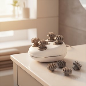 Masseur électrique 3d corps & cuir chevelu – massage relaxant 4 têtes