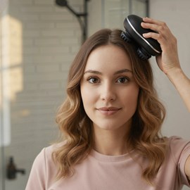 Masseur électrique 3d corps & cuir chevelu – massage relaxant 4 têtes