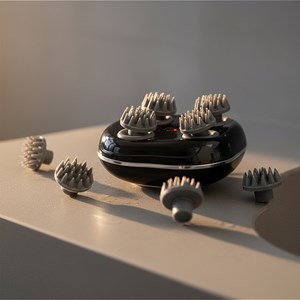 Masseur électrique 3d corps & cuir chevelu – massage relaxant 4 têtes