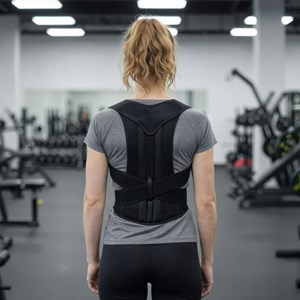 Correcteur de posture dos & épaules – maintien dorsal réglable, taille l-xl