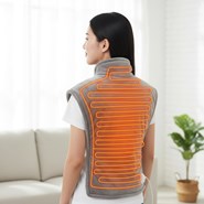 Châle chauffant électrique cou, épaules & dos – couverture chauffante & confort