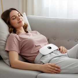 Ceinture chauffante menstruelle – soulagement règles abdomen & lombaires