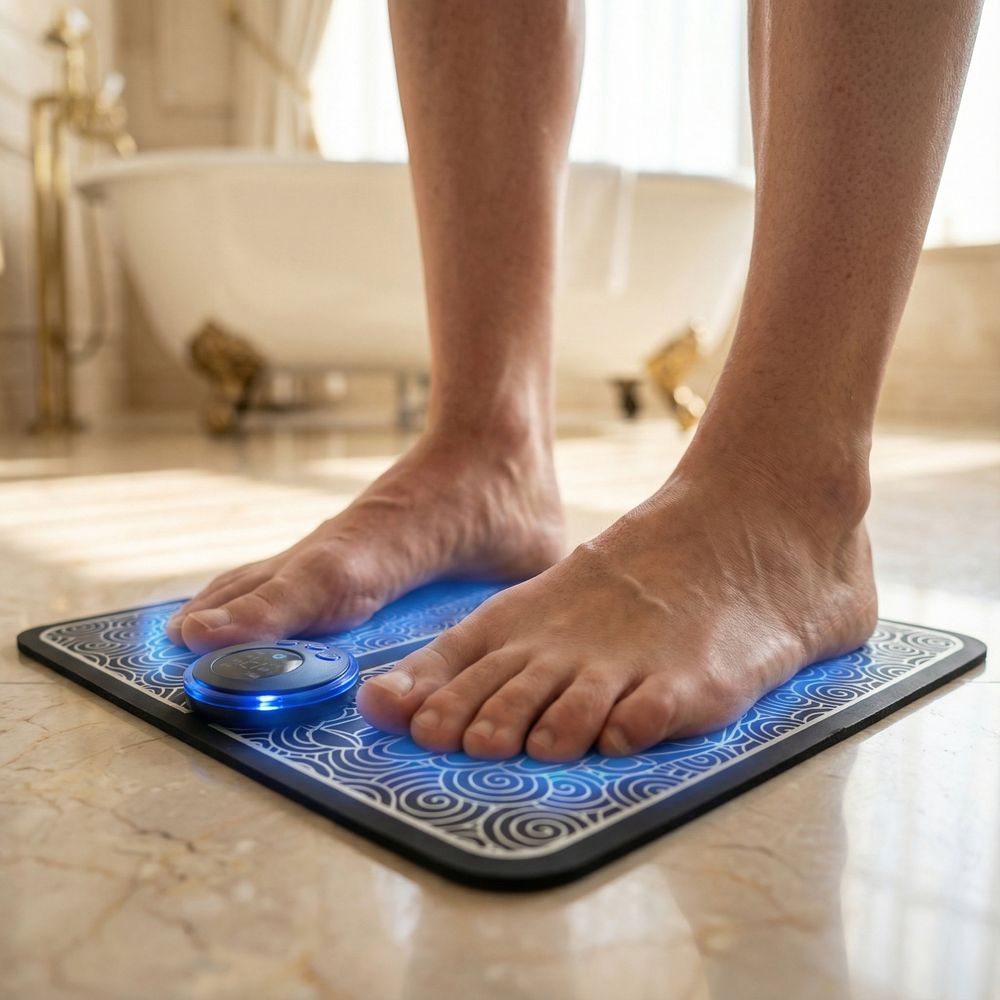 Tapis De Massage De Pieds Electrique | Masseur Pied Electrique EMS