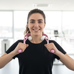 Masseur manuel cou & épaules – pression ciblée nuque & trapèzes,  relaxation