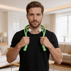 Masseur manuel cou & épaules – pression ciblée nuque & trapèzes,  relaxation