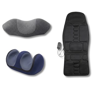 Coffret confort total – oreiller cervical + coussin thérapeutique