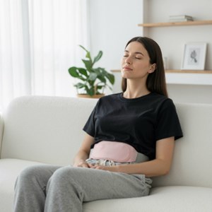 Coffret éclat & confort – visage ems led + ceinture menstruelle + anti-cellulite