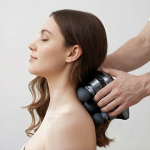 Coffret récupération – pistolet de massage + rouleau 360° + gel chaud&nbsp;froid