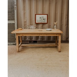 Table à manger de ferme en bois n°561