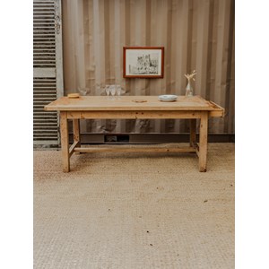 Table à manger de ferme en bois n°561