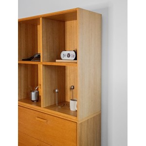 Buffet modulable en bois clair n°504