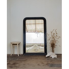 Miroir noir louis philippe n°941