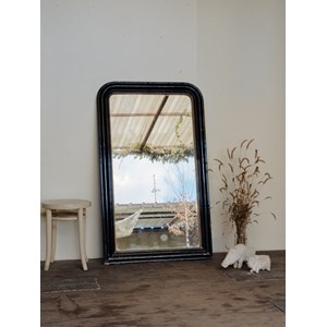 Miroir noir louis philippe n°941