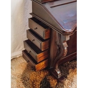 Bureau secrétaire davenport en acajou n°138