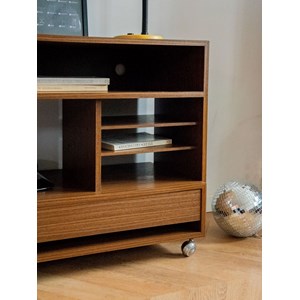 Buffet à roulettes en bois n°501