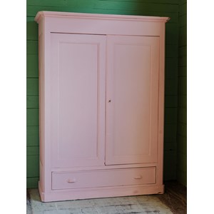 Blandine, l'armoire rose en bois n°317