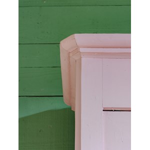 Blandine, l'armoire rose en bois n°317