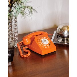 Alix, le téléphone vintage orange n°592