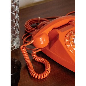 Alix, le téléphone vintage orange n°592