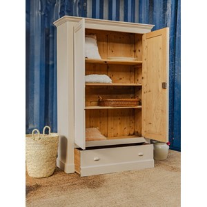 Blandine, l'armoire beige en bois n°318
