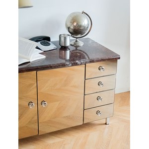 Buffet en miroir et marbre n°500