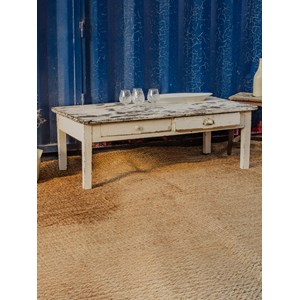 Table basse en bois poncé n°459