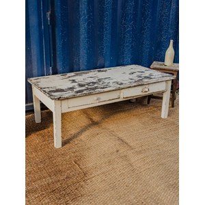 Table basse en bois poncé n°459